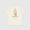 Edwin SS Tokyo Nightfall Tee - Whisper White - Back With Large Graphic