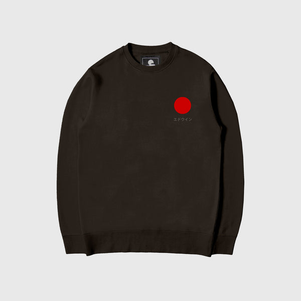 Edwin Japanese Sun Sweat - Java Garment Dyed - Front