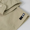 Edwin Big Shirt LS Rip Stop - Pelican Garment Dyed - Close Up