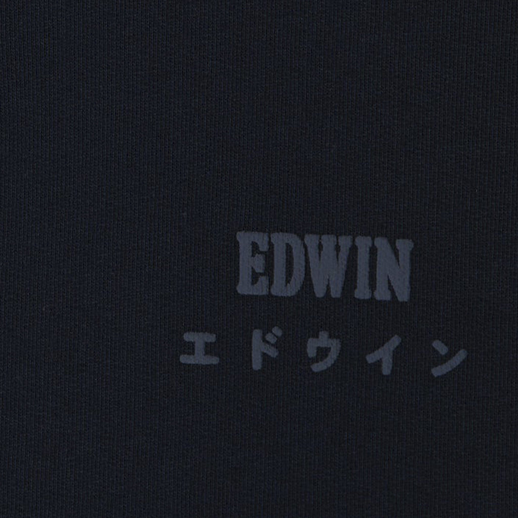 Edwin Base Crew Sweat - Navy Blazer Logo