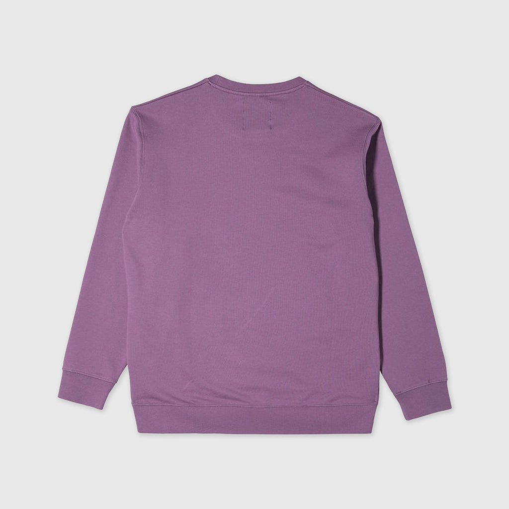 Edwin Base Crew Sweat - Chinese Violet Back
