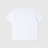 Edwin SS Katakana Embroidery Tee - White Front Back