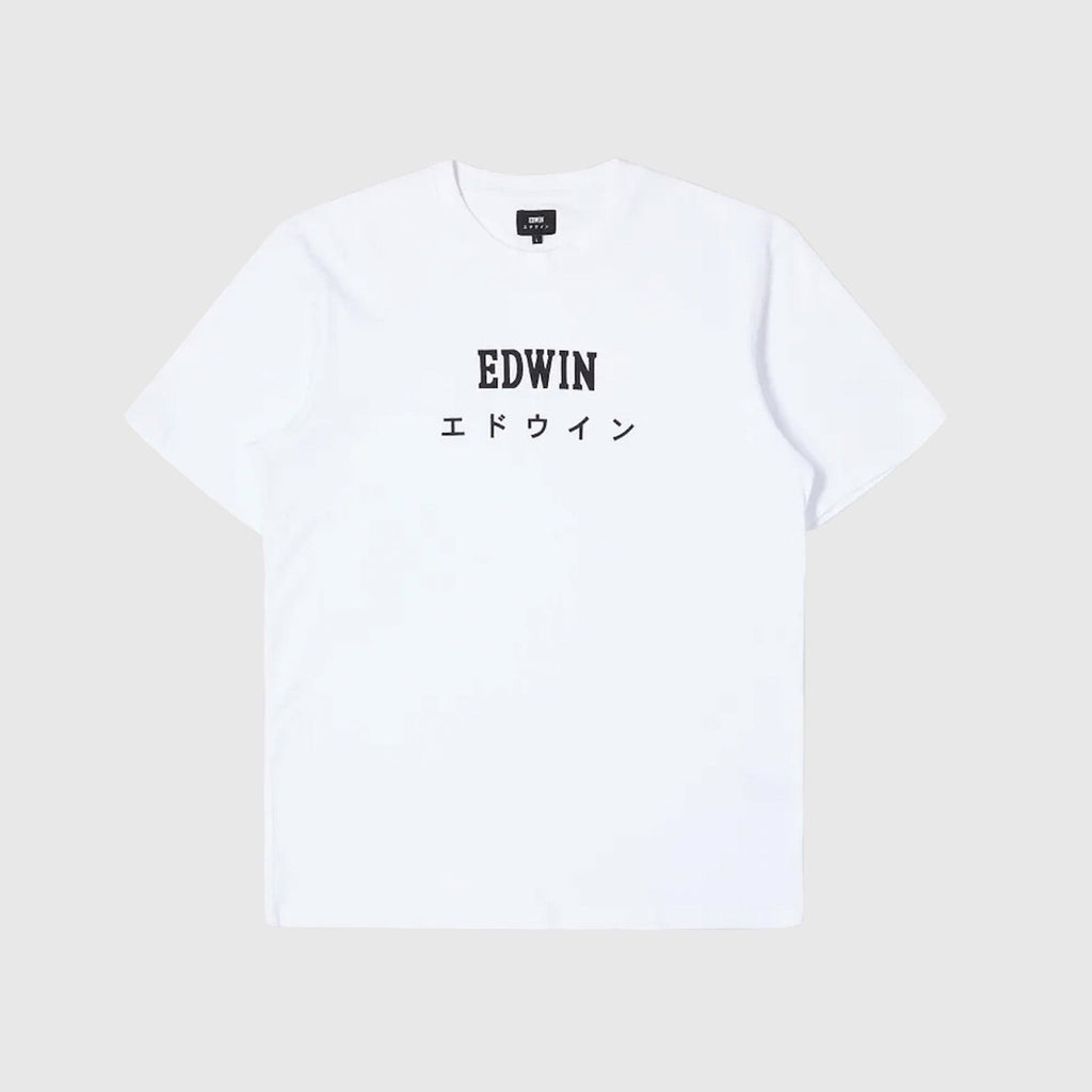 Edwin SS Japan Tee - White - Front