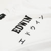 Edwin Edwin SS Japan Tee - White Logo Close Up