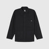 Edwin LS Major Shirt - Black Garment Washed Front 