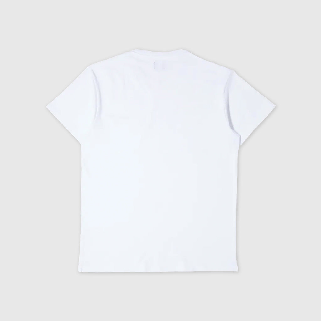 Edwin SS Pocket Tee - White Garment Washed Back 