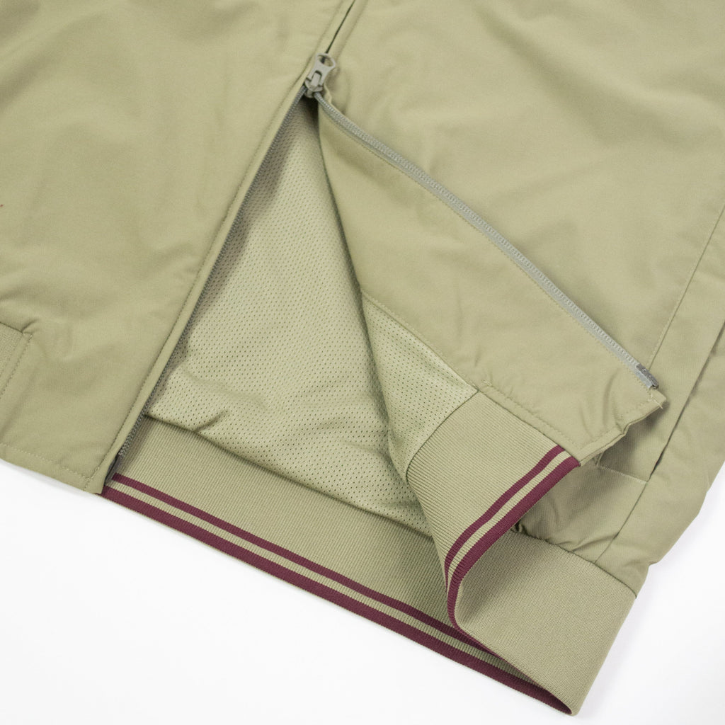 Fred Perry Brentham Jacket - Sage Lining 