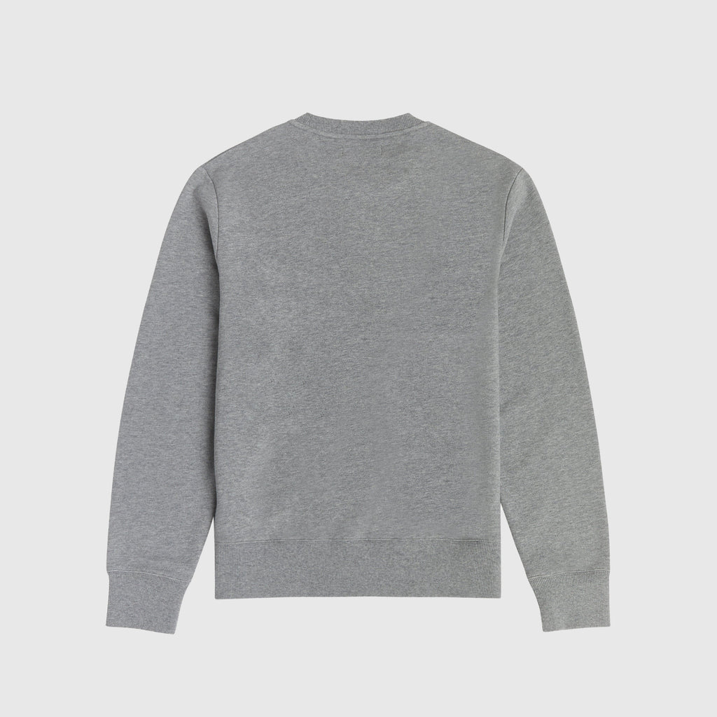 Fred Perry Embroidered Sweatshirt - Steel Marl Back