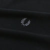  Fred Perry Space Dye Trim Jumper - Black Laurel Wreath