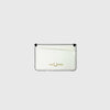 Fred Perry Contrast Leather Card Holder - Black / White