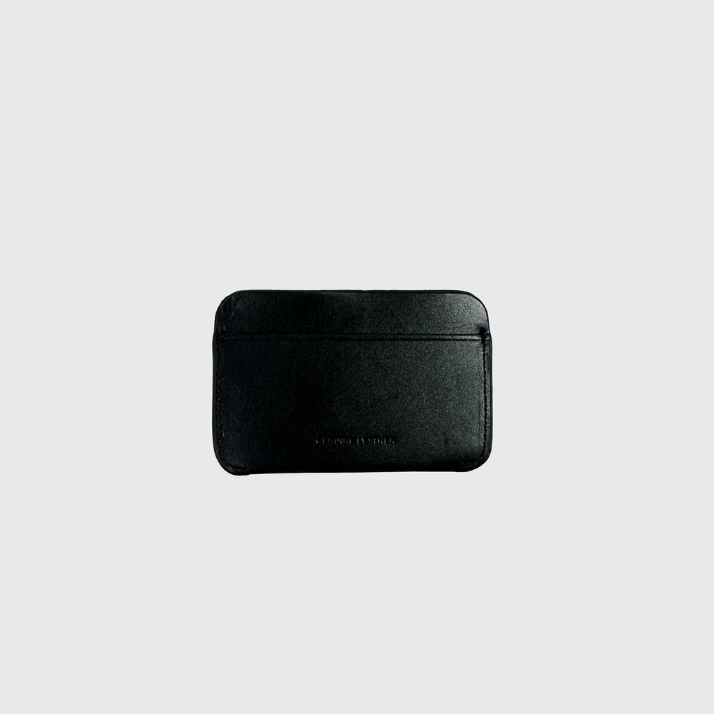 Fred Perry Leather Card Holder - Black / Gold