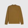 Fred Perry Zip Through Cardigan - Dark Caramel Back