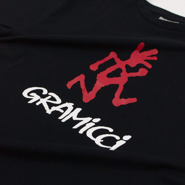 Gramicci SS Logo Tee - Black Graphic