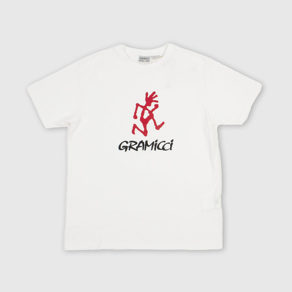 Gramicci SS Logo Tee - White Front