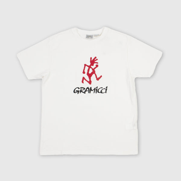Gramicci SS Logo Tee - White Front