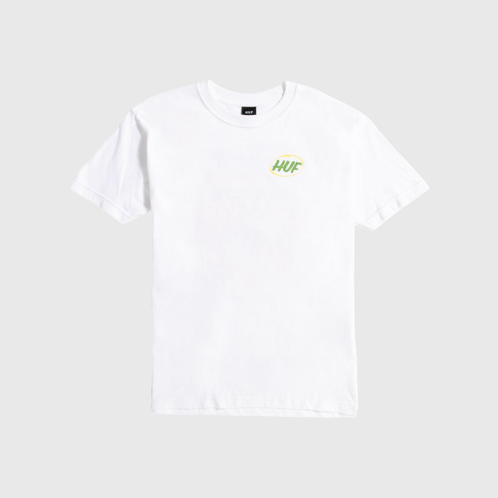 HUF Local Support Tee - White - Front
