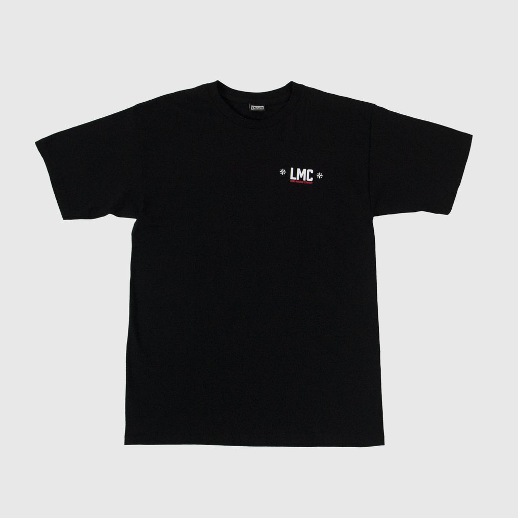 Loser Machine SS Ace Tee - Black Front With Chest Logo 