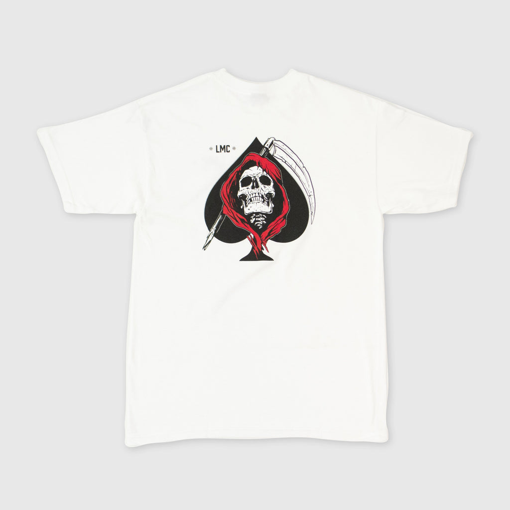 Loser Machine SS Ace Tee - White Back With Large Graphic 