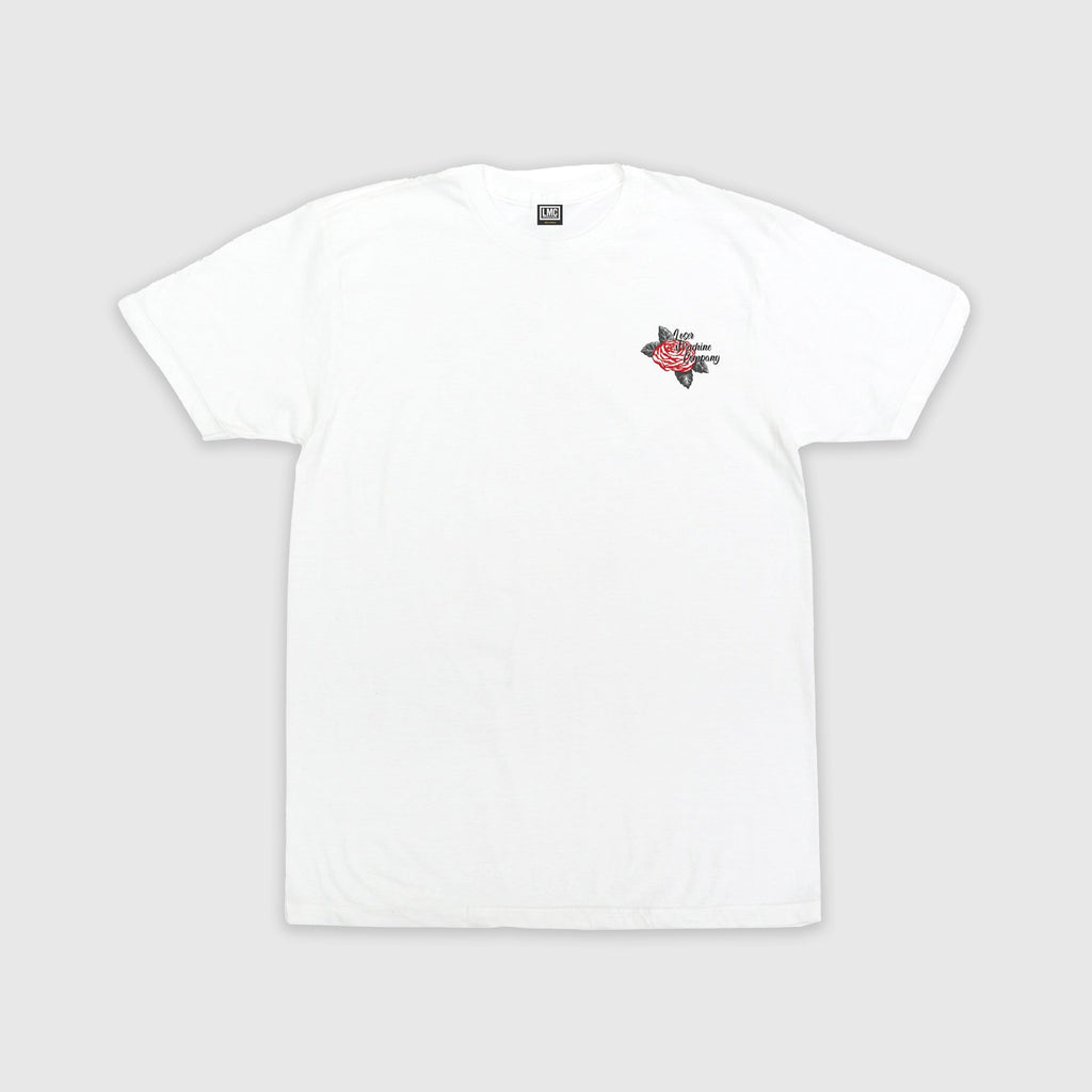Loser Machine SS The Rare Rose Tee - White Front