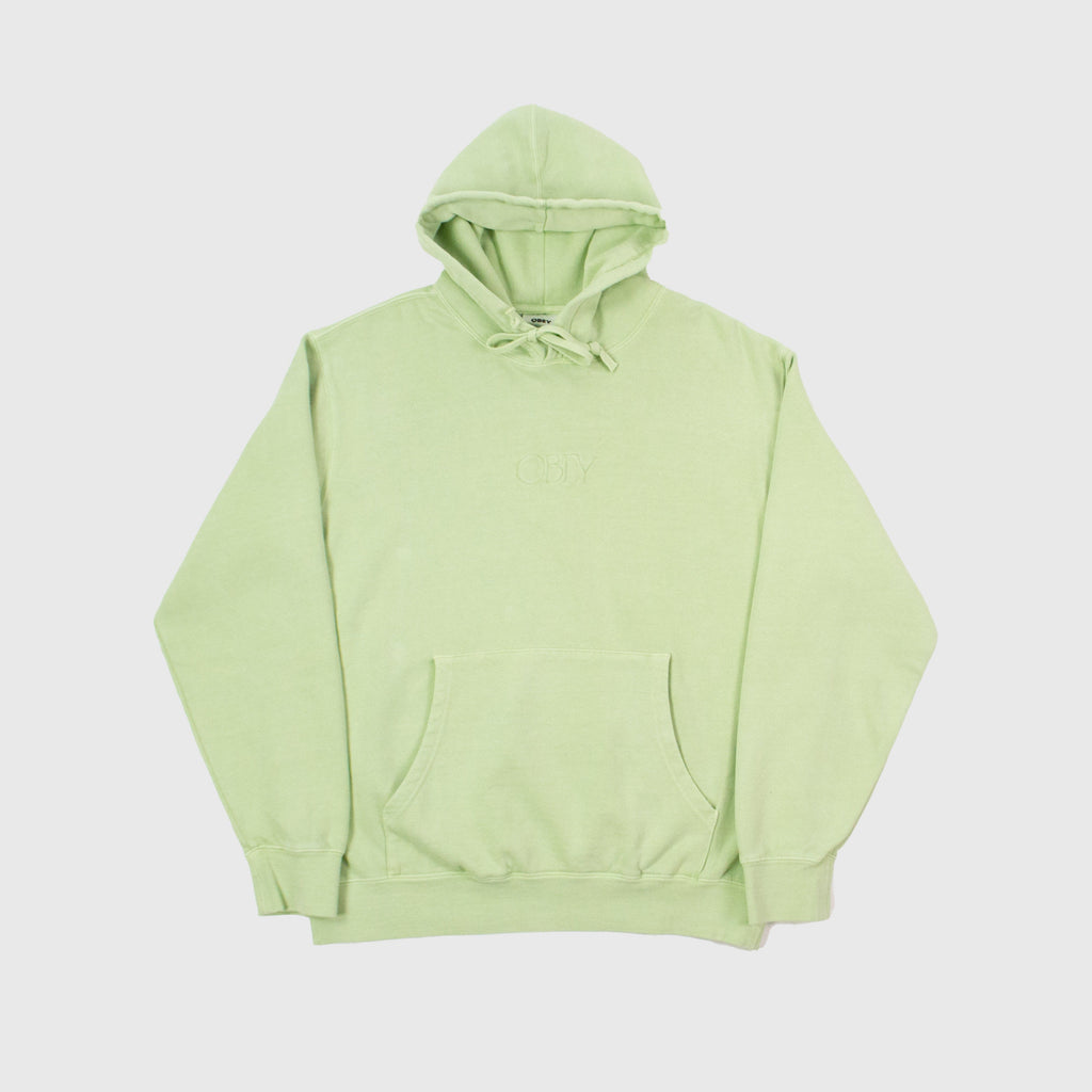 Obey Unlimited Pigment Hood - Pigment Cucumber - Front