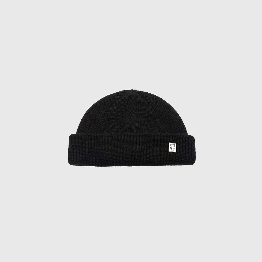 Obey Micro Beanie - Black - Front