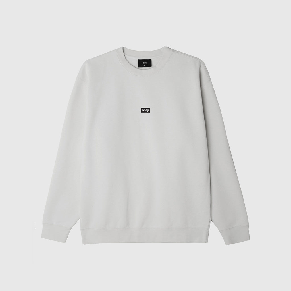 Obey Black Bar Crew - Ash Grey 