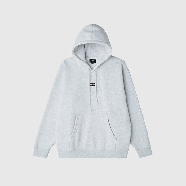 Obey Black Bar Hood - Ash Grey 