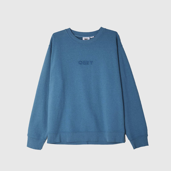  Obey Bold Ideals Crew - Deep Ocean Front 