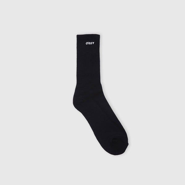Obey Bold Socks - Black 