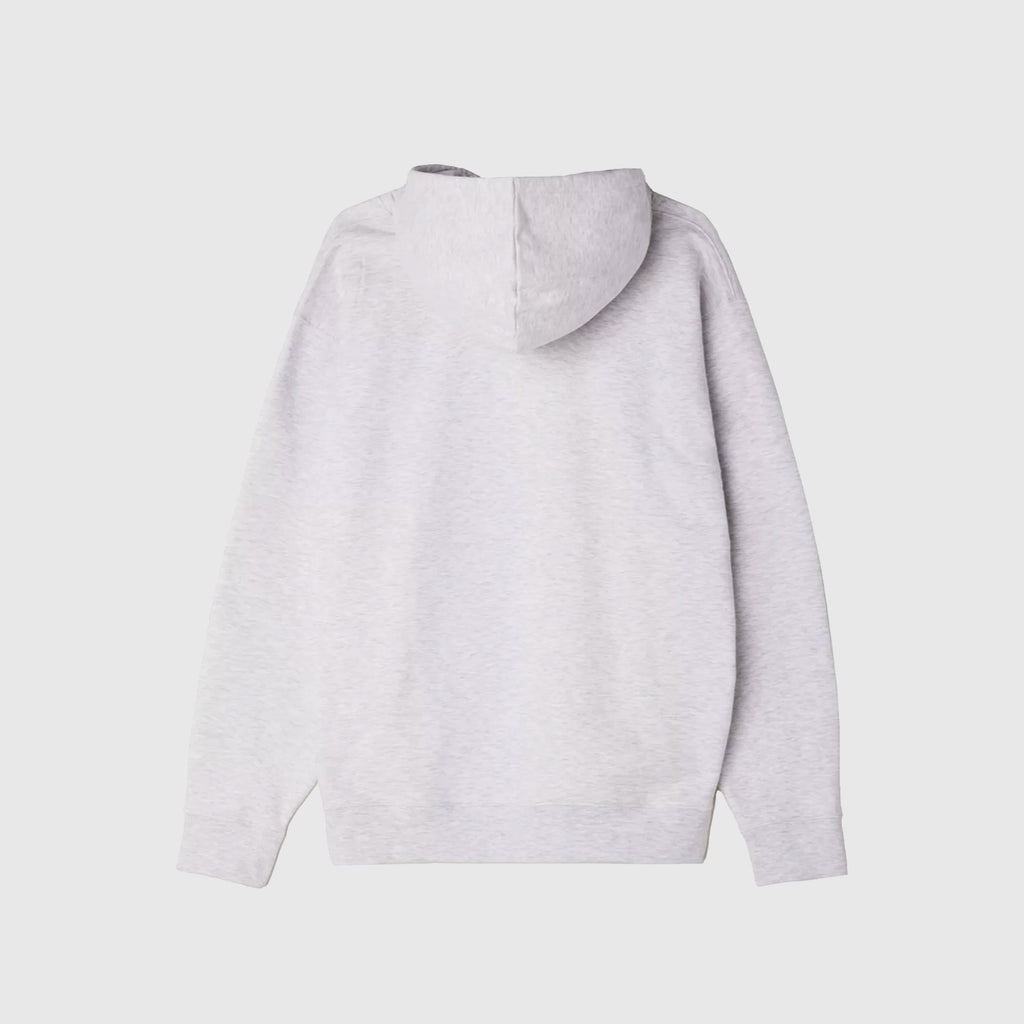 Obey Eyes Logo Hood - Ash Back