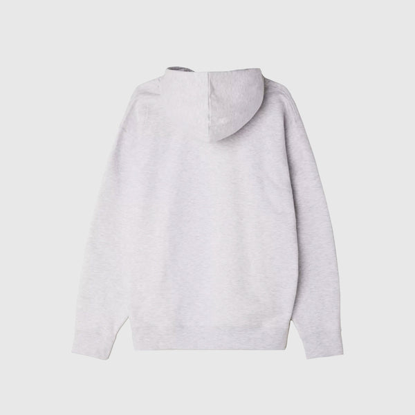 Obey Eyes Logo Hood - Ash Back