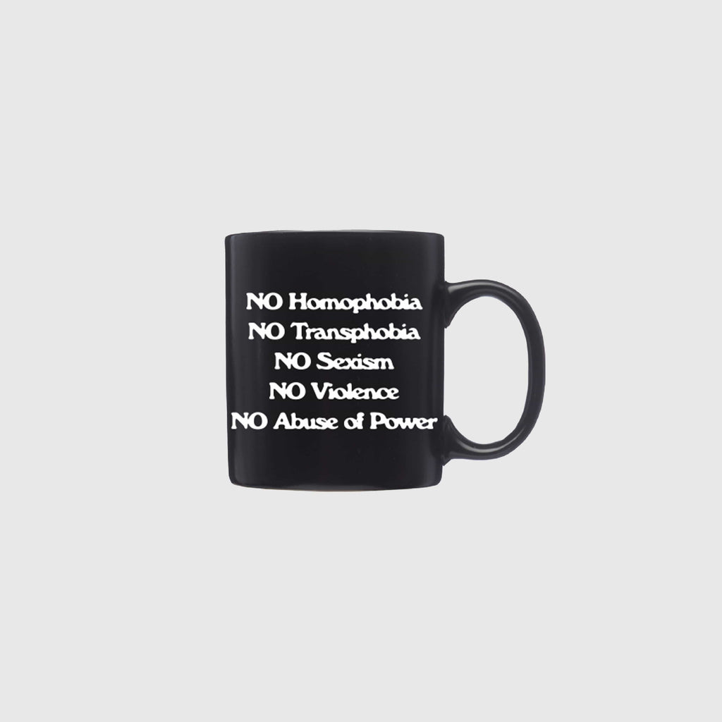 Obey Protest Mug - Black / White Text