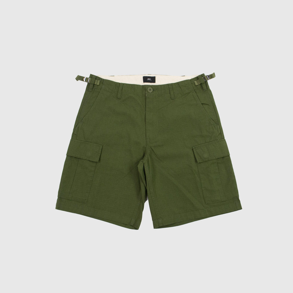 Obey Recon Cargo Shorts II - Army Front