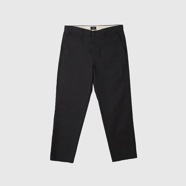 Obey Straggler Pant - Black Front 