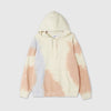 Obey Sustainable Tie Dye Fleece Hood - Pheasant / Multi Front 