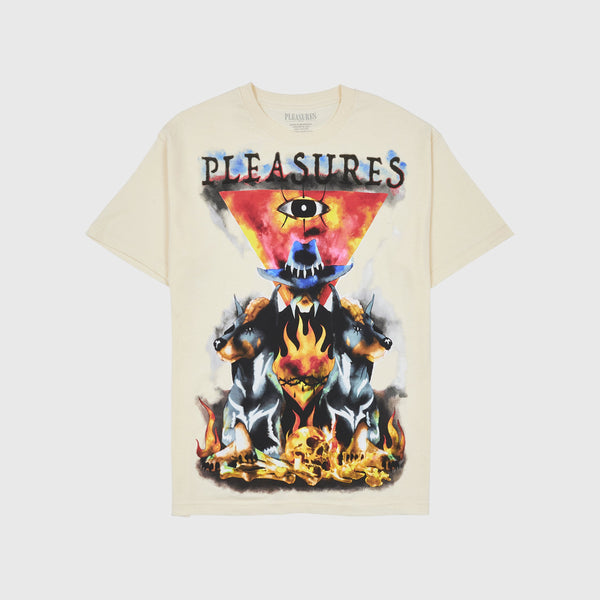 Pleasures Holy Tee - Natural - Front