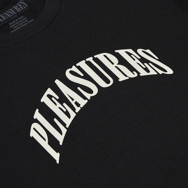 Pleasures Surprise Tee - Black - Close Up