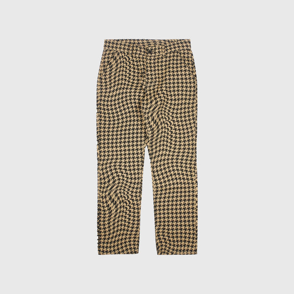 Pleasures Twist Trouser - Brown - Front