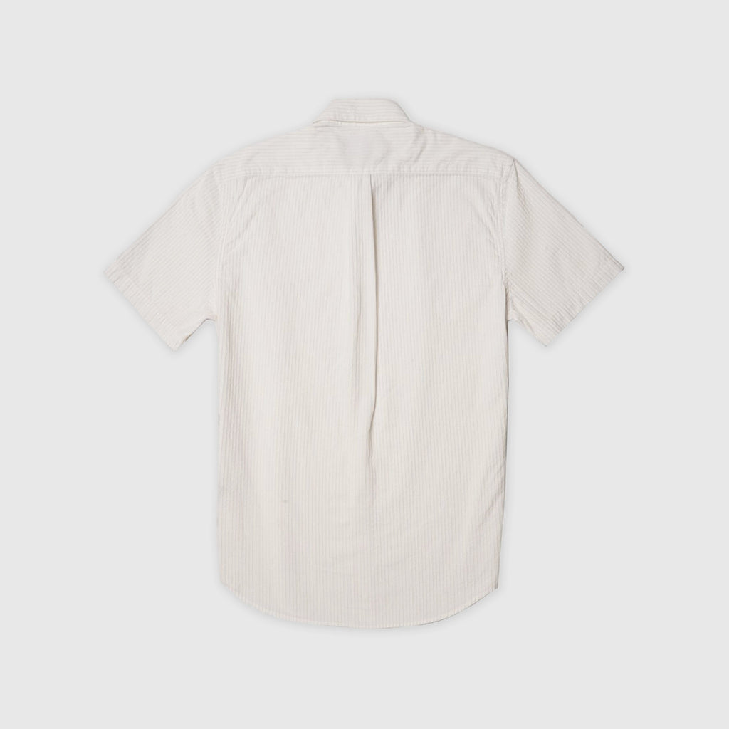 Portuguese Flannel SS Couture Shirt - Off White Back