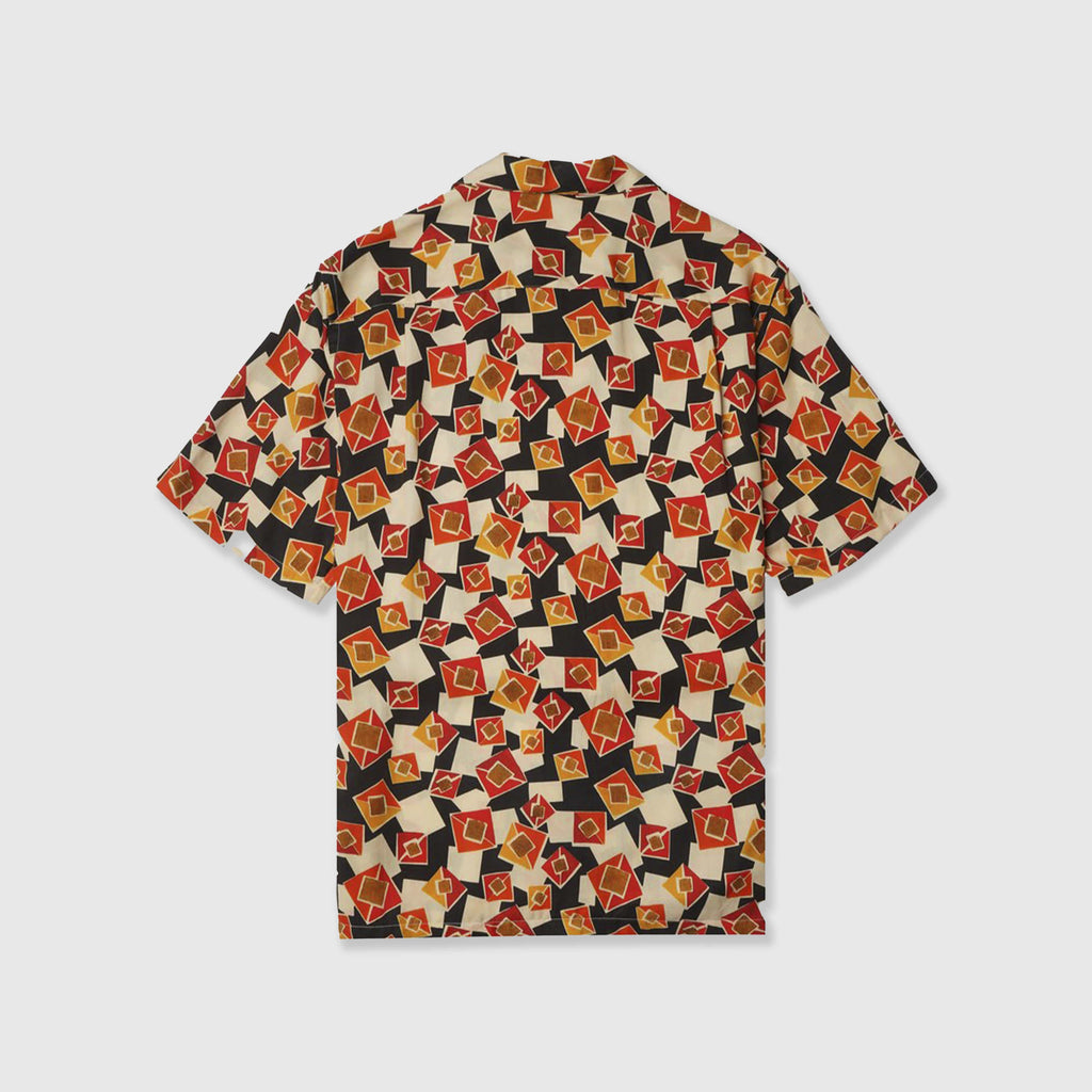 Portuguese Flannel SS Cubismo Shirt - Multi Back