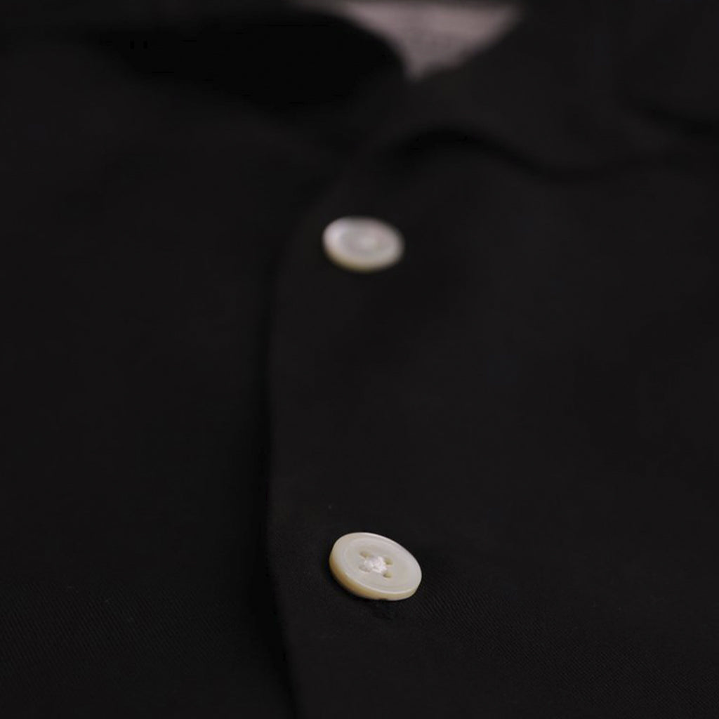 Portuguese Flannel SS Dogtown Shirt - Black Buttons
