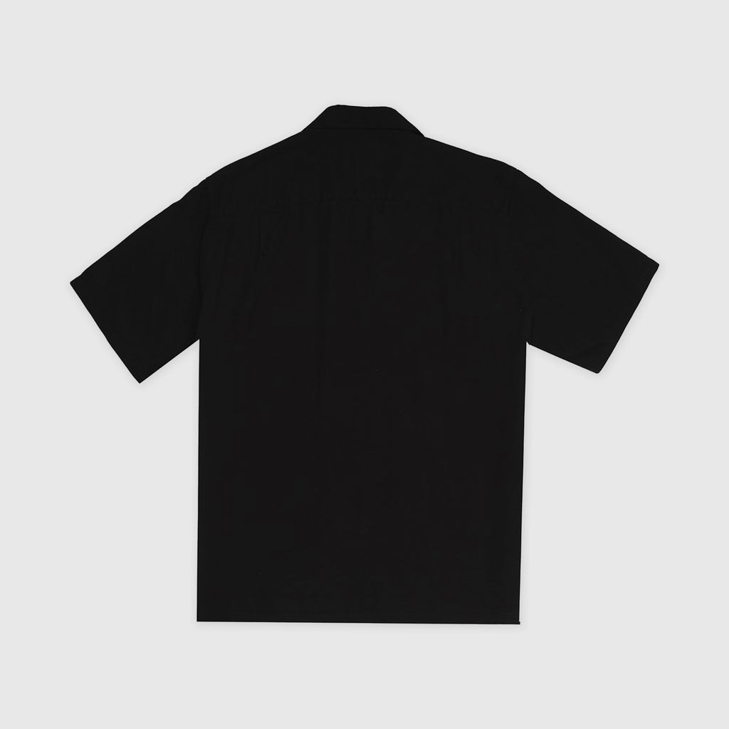 Portuguese Flannel SS Dogtown Shirt - Black Back