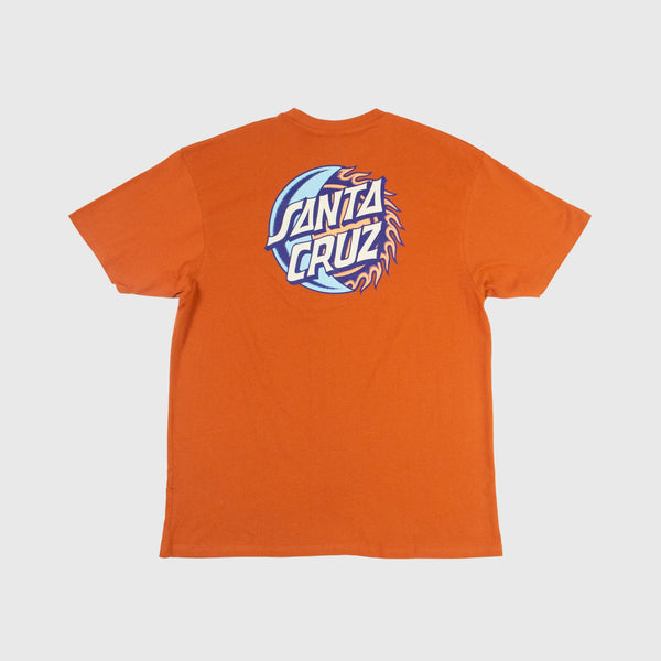 Santa Cruz SS Eclipse Dot Tee - Copper Back 