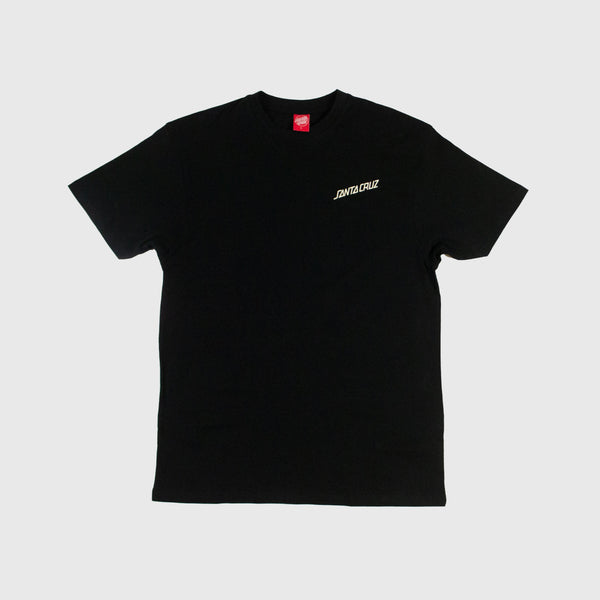 Santa Cruz SS Shadowless Dot Tee - Black Front 