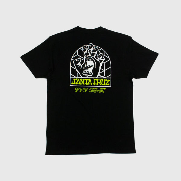 Santa Cruz Forge Hand Tee - Black - Back