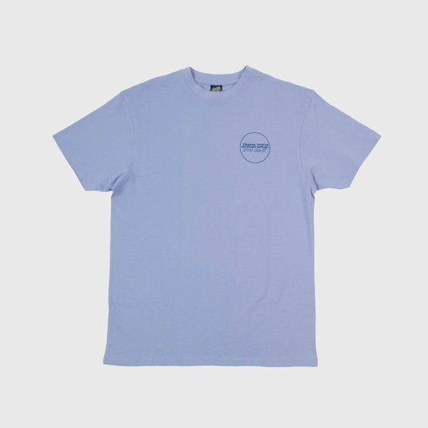 Santa Cruz Forge Hand Tee - Iris Blue - Front