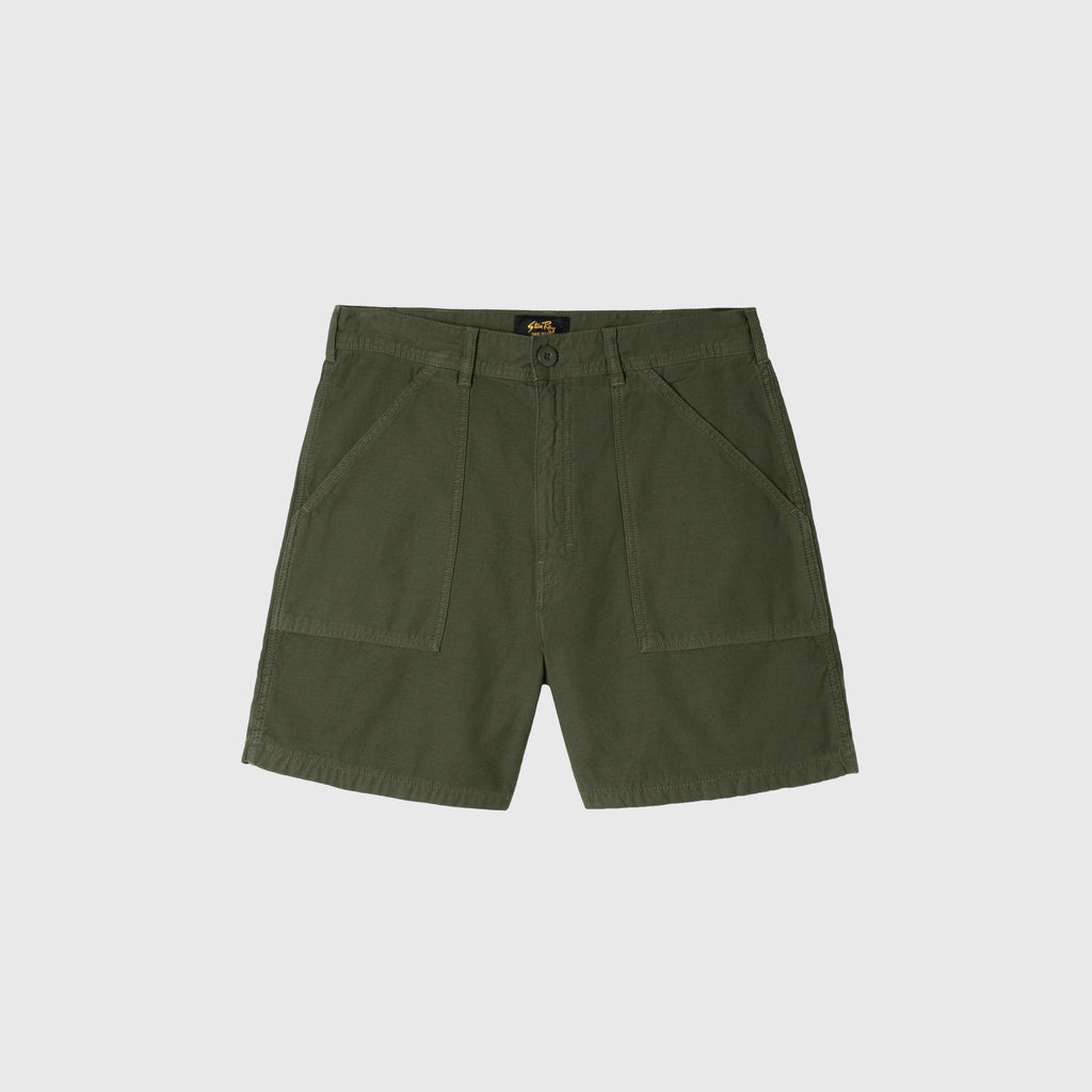 Stan Ray Fat Short 6" Inseam - Olive - Front